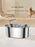 Pet Water Feeder Stainless Steel Antibacterial Water Purification