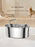 Pet Water Feeder Stainless Steel Antibacterial Water Purification