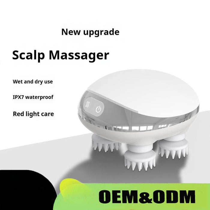 Waterproof Octopus Scalp Massage Instrument Sleep Aid