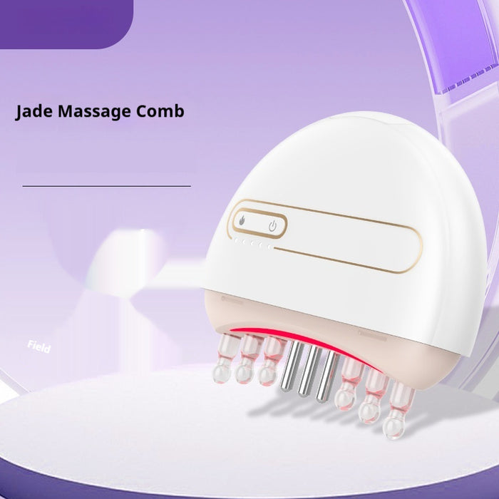 Scalp Massage Meridian Vibration Head Therapy Comb