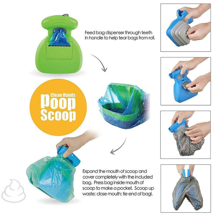 Pet Travel Foldable Pooper Scooper Dog Pooper Scooper