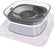 Dog Water Bowl 2L No Spill Dog Bowl Large Capacity Spill Proof