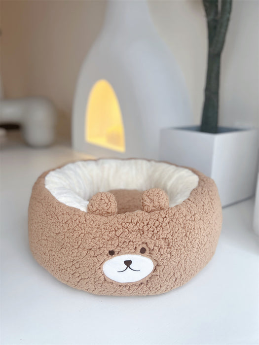 Universal Pet Nest Cushion Round Bed